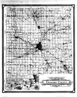 Genesee County Outline Map, Genesee County 1907 Microfilm